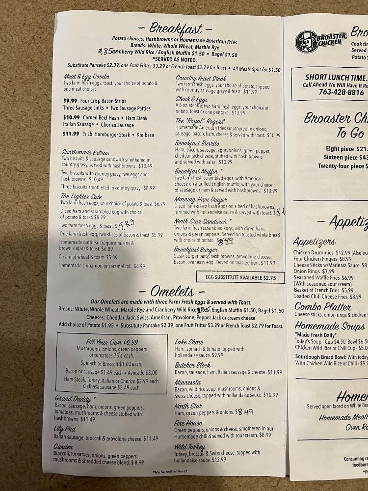 Lindas' Cafe Menu image 4